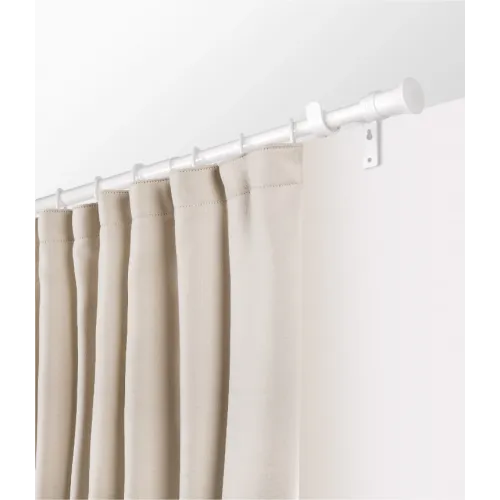 Карниз Ле-Гранд кованный 1,6-3,0м (1ряд) D16/19 белый, цилиндр (5)