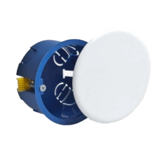 Коробка распред. С/У D80х45мм для Г/К пластик. лапки РУВИНИЛ 10174 (50134)