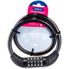 Замок велосипедный Apecs PD-83-65СМ-CODE(04537)