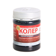 Краска VGT колеровочная ЧЁРНЫЙ АНТРАЦИТ 0,25кг