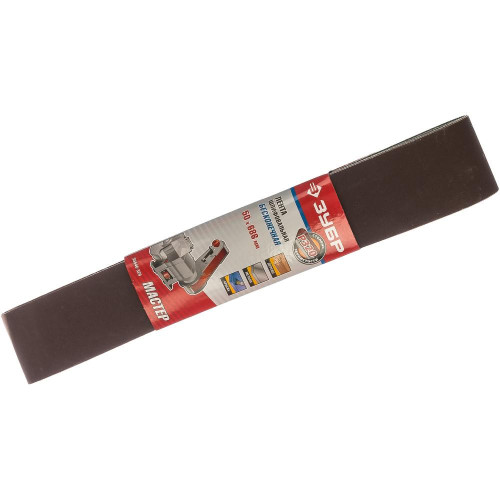 Лента шлифовальная ЗУБР 50х686мм, P320, МАСТЕР, для точила ЗТШМ-150/686, 3 шт (35546-320)