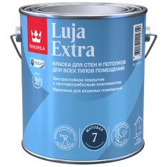 Краска в/д Тиккурила LUJA EXTRA 7 матовая для стен и потолков ЭКСТРАСТОЙКАЯ 2,7 л  База А