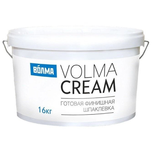 Шпатлёвка ВОЛМА Cream готовая полимерная 16 кг (39шт)