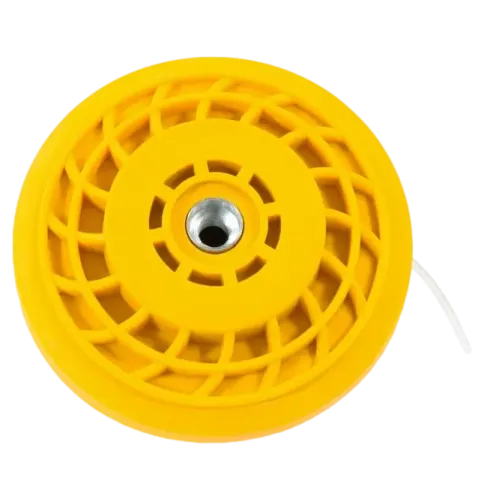 Головка триммерная DENZEL гайка М10х1,25 полуавтомат (96318)