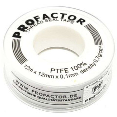 Лента Фум для воды ProFactor 12мм х 0,1мм 12м 532