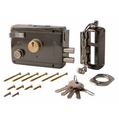 Замок накладной Apecs 0097-BN (17681)