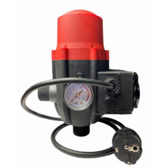 Блок автоматики TIM с манометром, провод, вилка (PS-01A3)