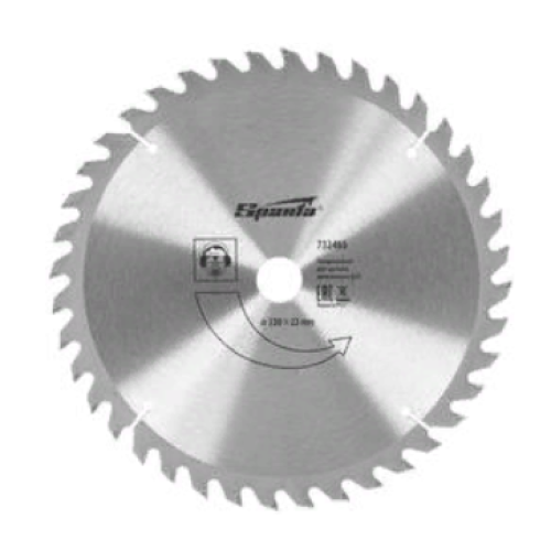 Диск пильный SPARTA 230 х 22мм, 40 зубьев (732465)
