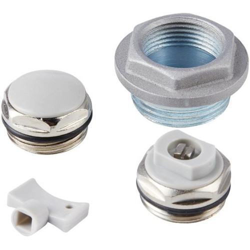 Набор для установки радиатора ROYAL THERMO СЕРЕБРИСТЫЙ ф 3/4