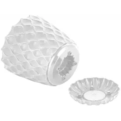 Горшок для цветов 1,4 л белоснежный жасмин INGREEN WAVE (IG650110048)