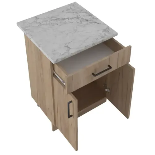 Стол рабочий EVA GOLD с 1 ящиком 60 дуб бунратти