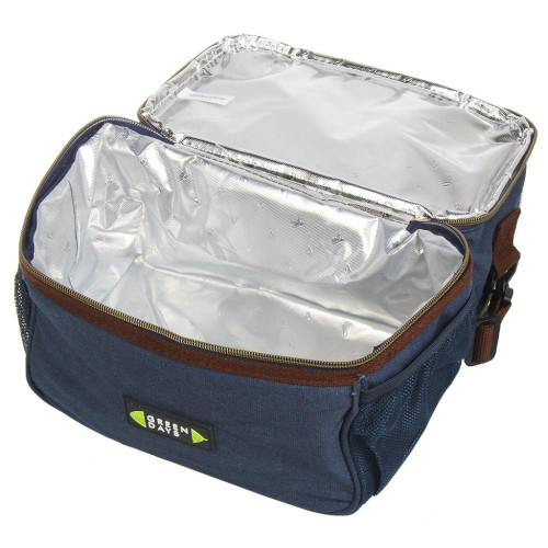 Термосумка Green Days 25х16х25см 7л квадратная синяя (487760)