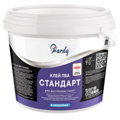 Клей ПВА HARDY стандарт универсальный 0,75кг