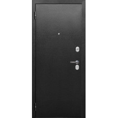 Дверь метал. Nova Серебро/Белый ясень (2050*860, Левая)