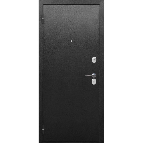 Дверь метал. Nova Серебро/Белый ясень (2050*860, Левая)