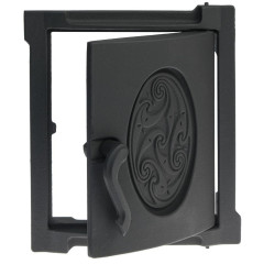 Дверь топочная уплотненная окрашенная ДТУ-4А (Рубцовск)