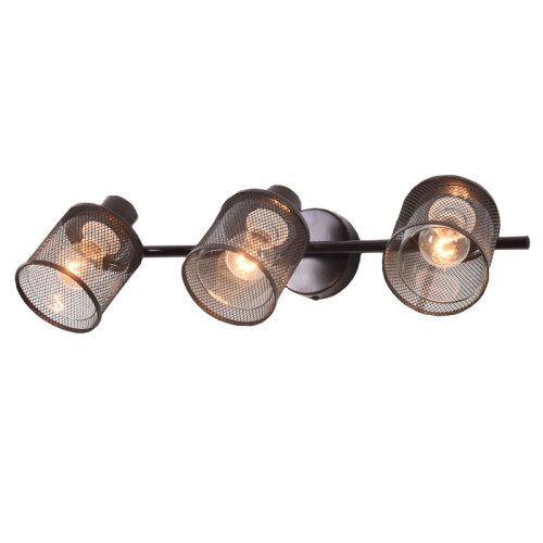 Светильник настенный Люмис 23090025/3 COF+CR 3x40W E14 h160 кофе/хром