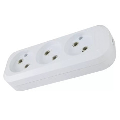 Колодка 3-пост. 2Р белая 10А TDM SQ1806-0010