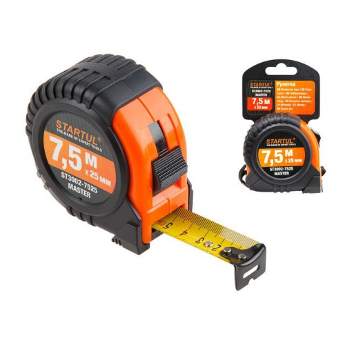 Рулетка STARTUL MASTER 7,5 м*25 мм (SТ3002-7525)