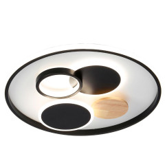 Светильник AMBRELLA FL4802 WH/BK 70W 3000K-6400K d500 белый/черный