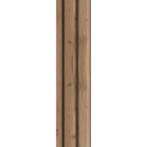 МДФ Реечная STELLA Профиль Финишный Beats Light Пекан 2700*77/61*16 (в уп. 4шт.)