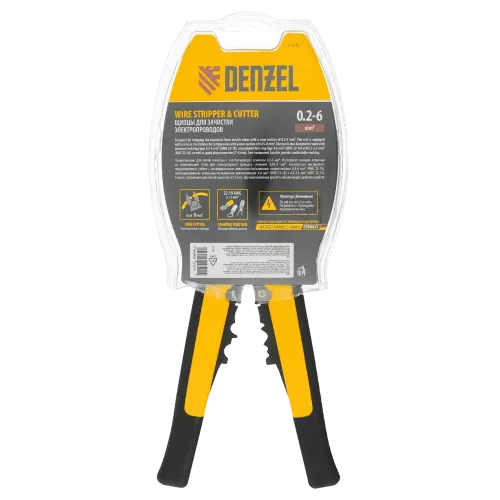 Стриппер Denzel 0,2-6 мм2 (17742)