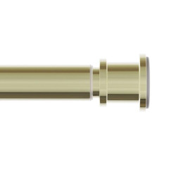 Карниз для ванной IDDIS золотой матовый, 1,1-2,0м RSG0120i14 (252267)