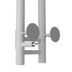 Полотенцесушитель электр. MIXLINE MOON WHITE 120/10, таймер