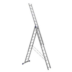 Лестница АЛЮМЕТ трехсекционная 3х12 (5312)