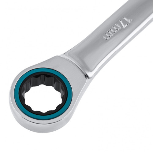 Набор ключей комб. GROSS (14890) 7шт, 8-19мм, CrV, с трещоткой, подвес