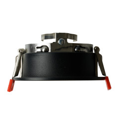 Свет. точ. Feron DL3102 MR16 круг черный/черный/хром(51402)