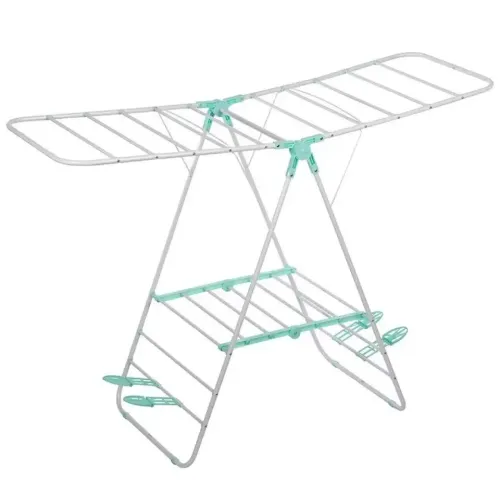 Сушилка для белья напольная 12 м, 133х50х92см, бабочка, белая, CD-03, 109603 (513712)