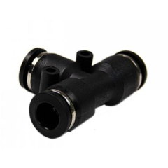 Тройник Т-образный, цанговый зажим 8 мм