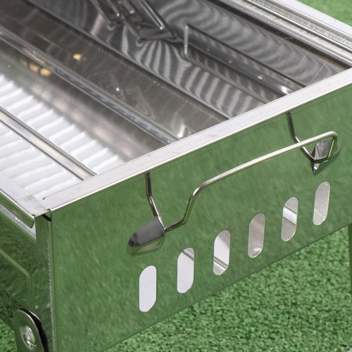 Мангал 450х225х225 мм, разборный, с решеткой, T2022-7063