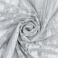 Тюль Ле-Гранд Дождь 300*260 серый