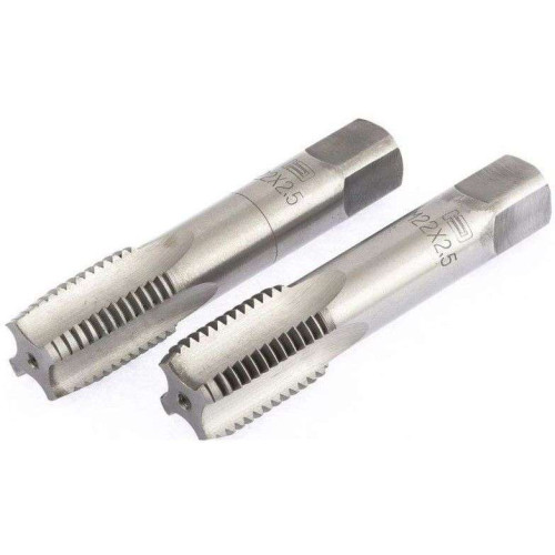 Метчик ручной СИБРТЕХ М16х1,5 мм, комплект из 2 шт (76644)