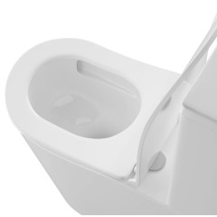 Унитаз-компакт WAVE siluet tornado 3 анатомический, сиденье ДП (*50)