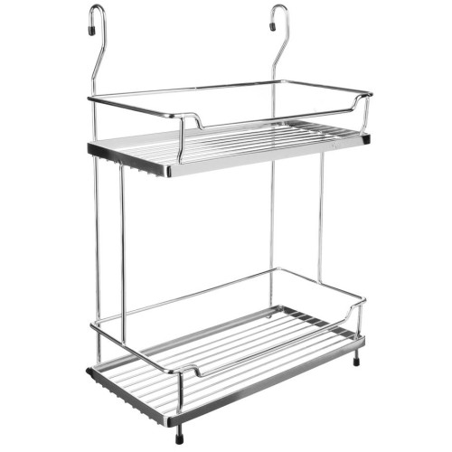 |Полка для рейлинга подставная, двойная VETTA 28х18,5х43 см (481-039)