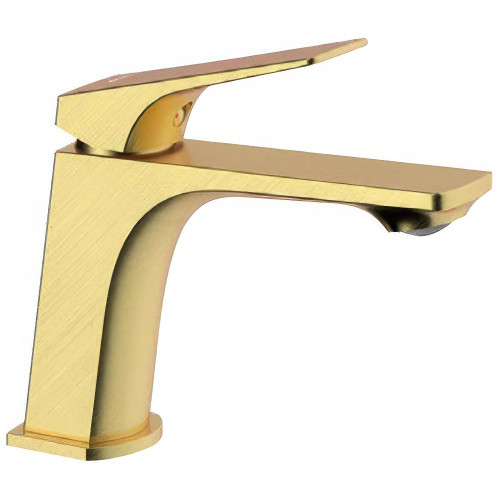 Смеситель для умывальника FRAP F1087-3 золотой