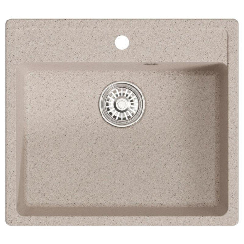 |Мойка комп. MIXLINE ML-GM15 500х560x180мм, песочная, сифон