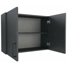 Шкаф навесной EVA GOLD с полкой 80 графит