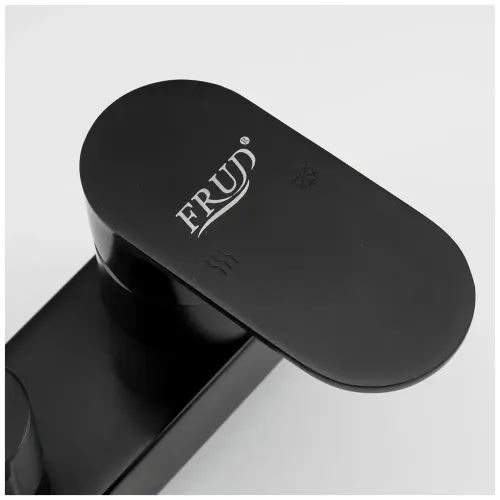 Душевая стойка FRUD R24001-6 чёрная