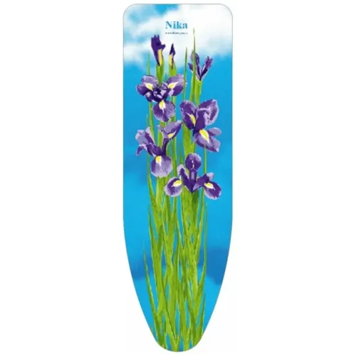 Гладильная доска NIKA Н3 122х34,5см подставка, гладильный рукав, встроенная розетка (291221)