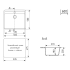 |Мойка комп. MIXLINE ML-GM15 500х560x180мм, песочная, сифон
