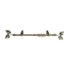 Карниз Ле-Гранд кованный 1,6-3,0м (1ряд) D16/19 антик золото,лист (5)