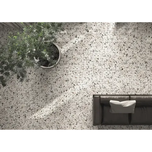 Плитка керамогранит 600*600 Evia Terrazzo серая, мат. арт.NR0373 2 СОРТ в уп. 1,44м2 (*5)