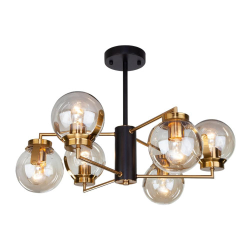 Светильник EUROSVET 70118/6 черный