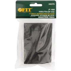 Губка абразивная FIT 100х70х25мм P180 (38375)