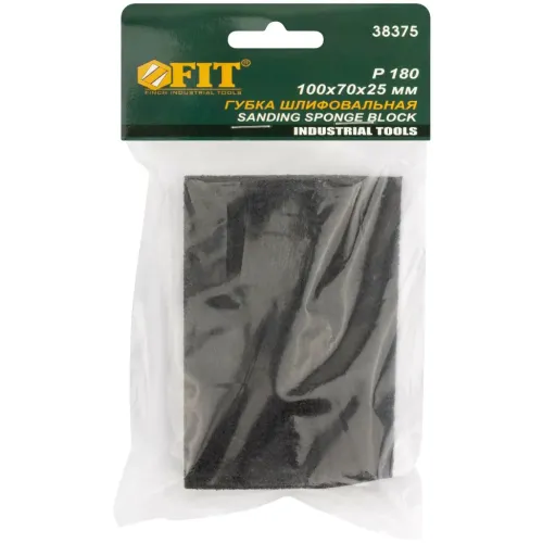 Губка абразивная FIT 100х70х25мм P180 (38375)