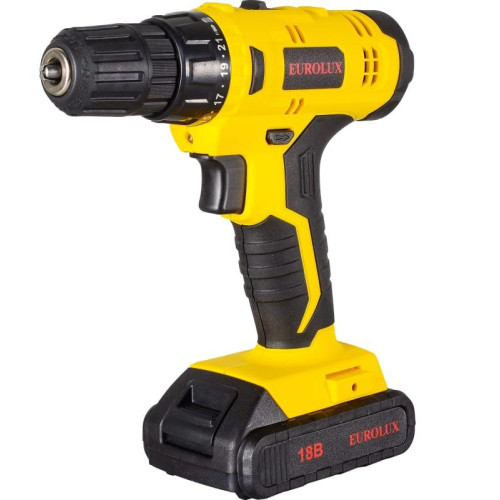 Шуруповерт EUROLUX ДА-18/2Li (72/14/40) (*15)